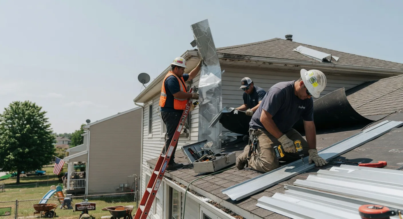 Metal Roof Inspection in East Pittsburgh, PA